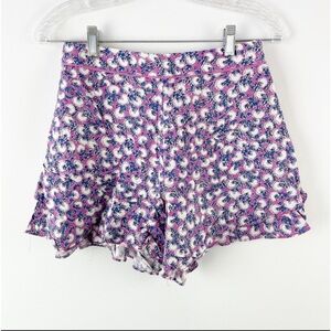 Anthropologie Floral Shorts - Size Medium